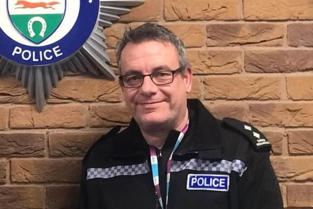 Insp Darren Richardson, commander of the Melton and Rutland police force
