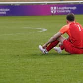 Heartbreak as Melton Town are beaten in the semi-final. Photo by Mark Woolterton.