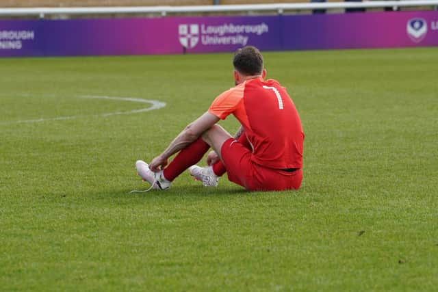 Heartbreak as Melton Town are beaten in the semi-final. Photo by Mark Woolterton.