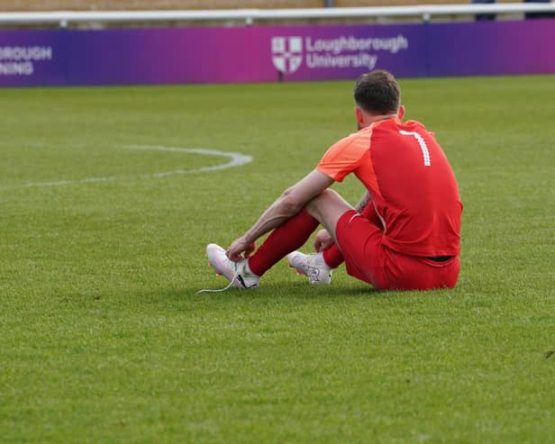 Heartbreak as Melton Town are beaten in the semi-final. Photo by Mark Woolterton.