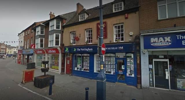 The Melton branch of the Nottingham Building Society, which is to close this year