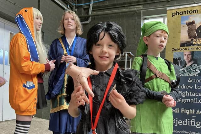 Visitors are encouraged to wear costumes of their favourite characters at The Melton Mowbray Comic Con at the Stockyard