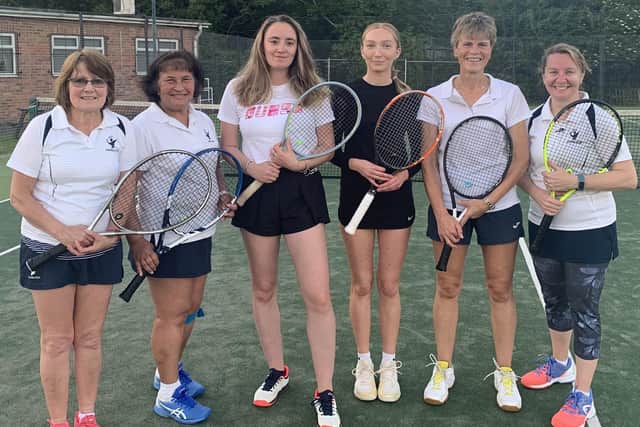 Margaret Heggs, Polly Ahir, Emily Harrison, Jessi Jackson, Tracy White and Penny Hallam.