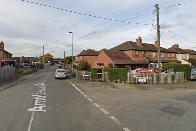 The junction between Ambleside Way and Lake Terrace where builders have left thick mud
IMAGE Google StreetView