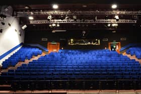 The seating at the renovated Melton Theatre, which is set to reopen next month