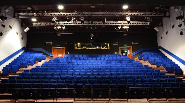 The seating at the renovated Melton Theatre, which is set to reopen next month