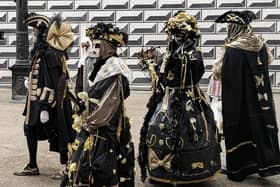 Some of the costumes are works of art