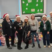 Lisa Godber and her fellow volunteers who coordinated Christmas toy donations this year in Melton