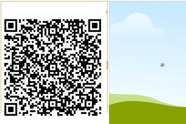 Scan this QR code to go to the fundraising page for The Regal team