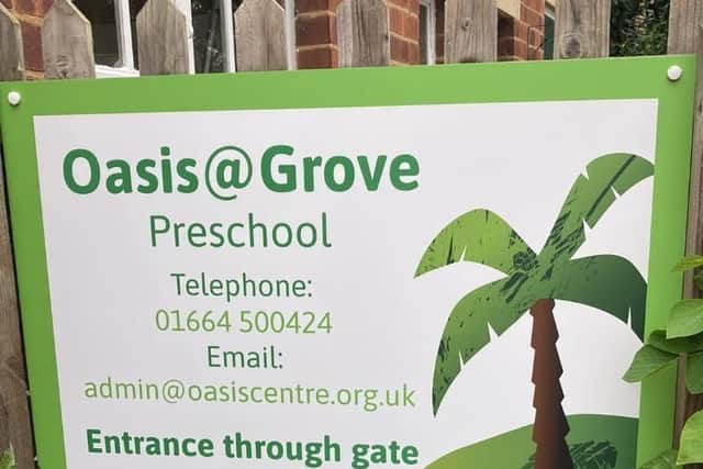Oasis Pre-School and Retreat in Melton Mowbray is one of four specialist nurseries in Leicestershire offering places to SEND children
