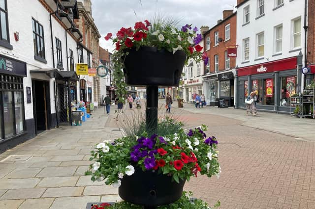 Nottingham Street in Melton Mowbray town centre