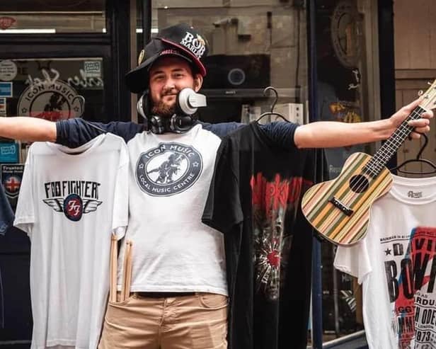 Tom Griggs, who is preparing to close his Icon UK shop in King Street to move his business online