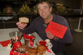 One of the produce winners at a previous Melton Christmas Fatstock Show and Sale