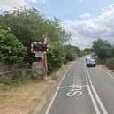 The level crossing at Station Lane, near Asfordby
IMAGE Google StreetView