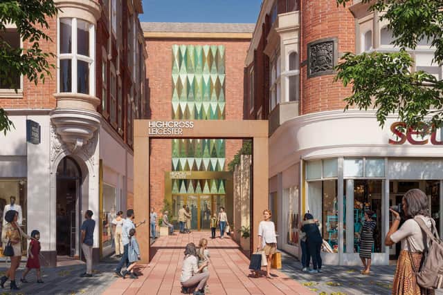 Highcross' High Street Entrane
