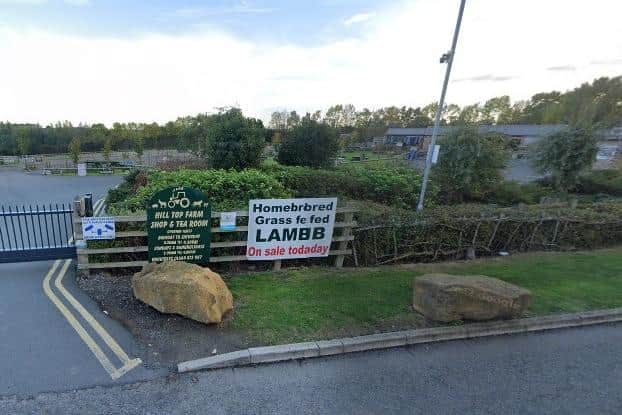 The entrance to Hilltop Farm Shop and Cafe, on the outskirts of Melton IMAGE Google StreetView