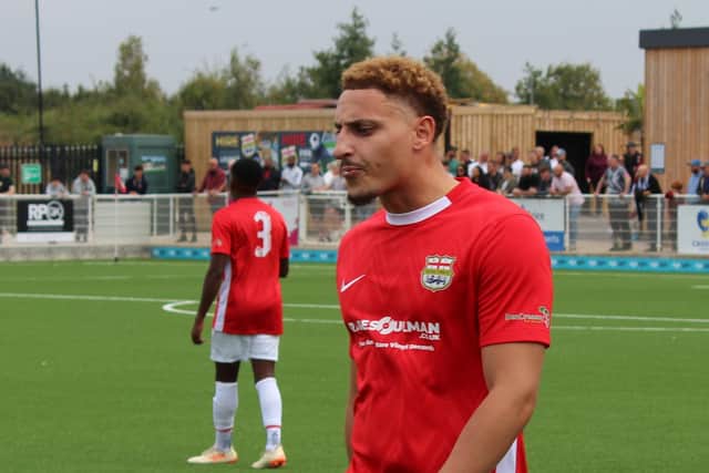 Kairo Edwards-John - Melton equaliser at Lincoln.