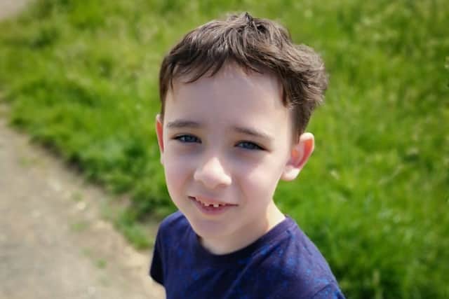 Lucas Posey-Bottomley, who passed away aged 10, after being diagnosed with a brain tumour