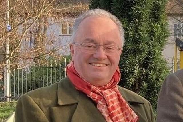 Rupert Matthews, who has been re-elected as Leicestershire Police and Crime Commissioner