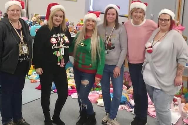 Some of the volunteers involved in last year's annual Melton Christmas toy donation scheme