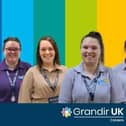 A banner image of Grandir UK staff to celebrate the Great Place to Work accreditation