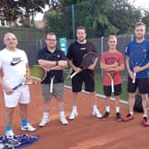 The Melton Mowbray Tennis Club's men's seconds.
