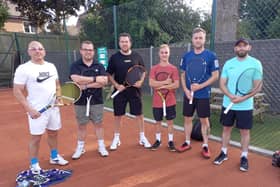 The Melton Mowbray Tennis Club's men's seconds.