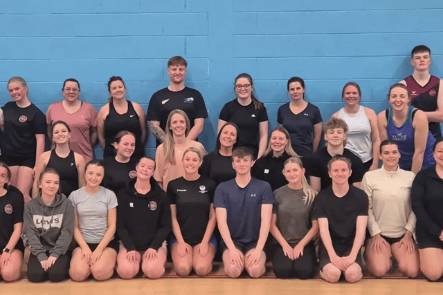 Players at Melton Marvels Netball Club