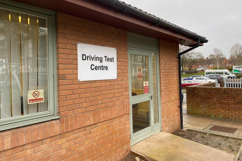 The driver test centre at Phoenix House in Melton Mowbray