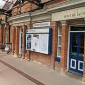 The exterior of the vacant cafe unit at Melton railway station