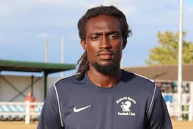 Solomon Agyeman - pulled first goal back for Holwell.