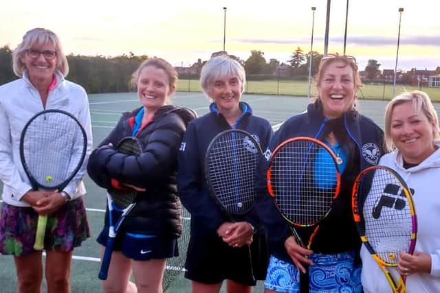 Some of Belvoir Ladies 2s' squad.