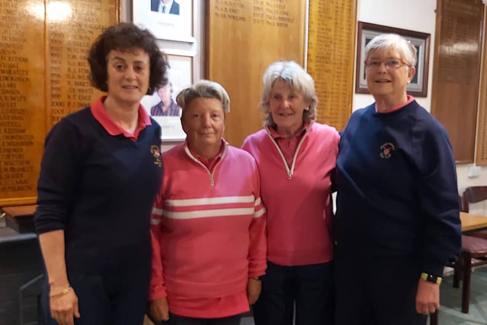Pictured are Nancy Denny, Dee Hughes, Drina Terzza and Julia Brown.