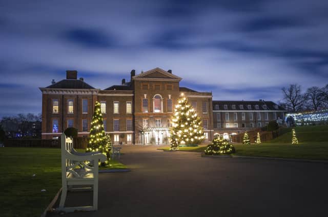 Kensington Palace is beautiful at Christmas (photo: Historic Royal Palaces / SWNS)
