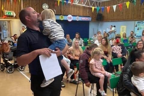 Oasis children celebrate graduation to primary school