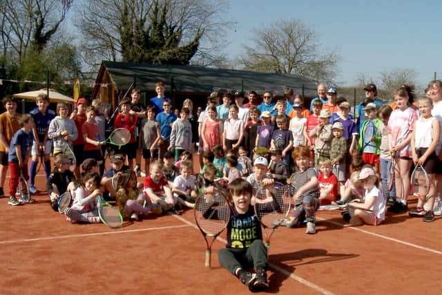 Melton Tennis Club's successful Open Day.