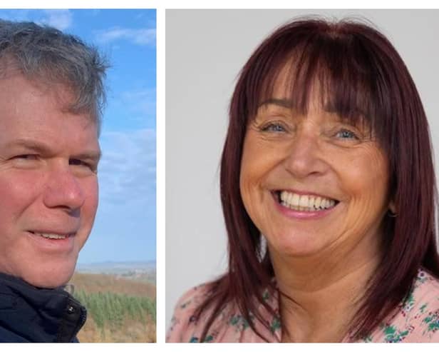 Reform UK Leicestershire county councillors Andrew Innes and Kerry Knight