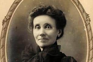 French passenger Elise Lurette, who carried a lunch menu in her pocket after surviving the Titanic sinking in 1912