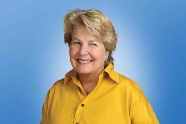 Sandi Toksvig has been admitted to hospital with bronchial pneumonia