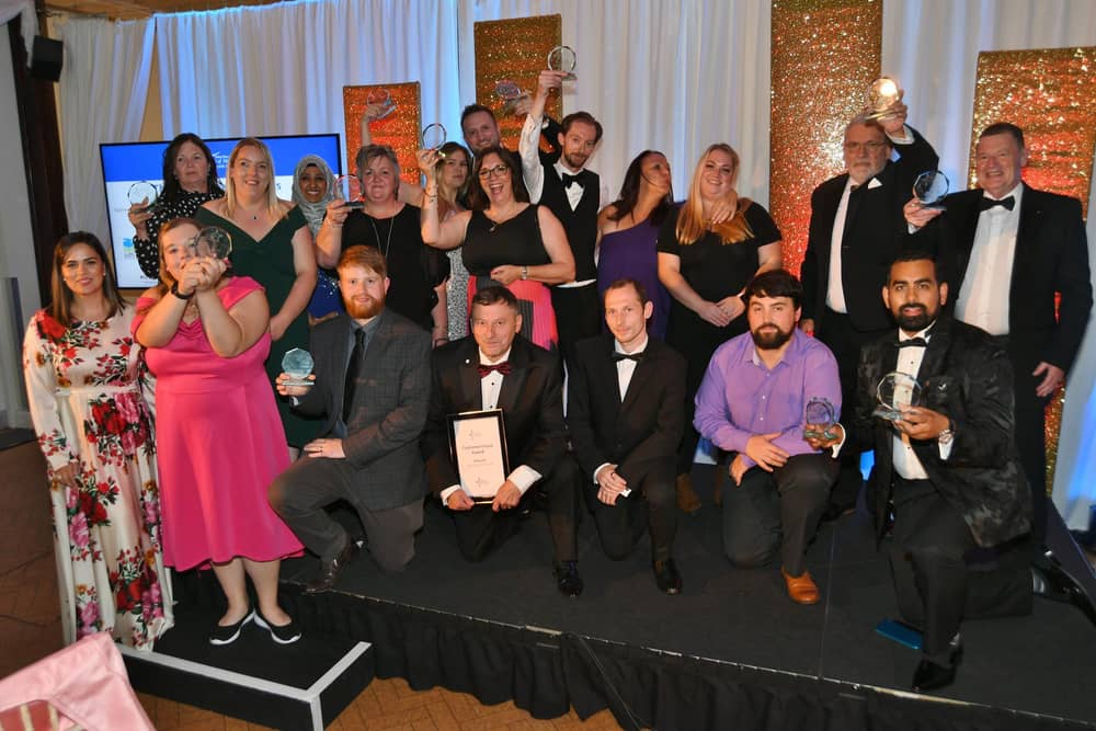 Winners of the Best of Melton Awards 2021 celebrate at the presentation ceremony