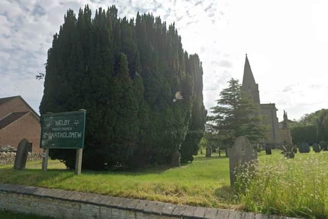 St Bartholomew's Church, at Welby IMAGE Google StreetView
