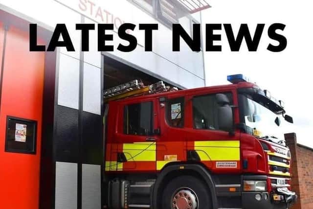 Casualty in hospital after lorry tips over onto car near Melton