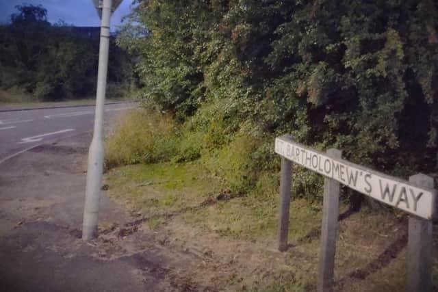 St Bartholomew's Way in Melton, where police are clamping down on dangerous drivers