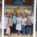 Midwifery care assistant Yvonne leaves St Mary's Birth Centre, at Melton, after more than 30 years