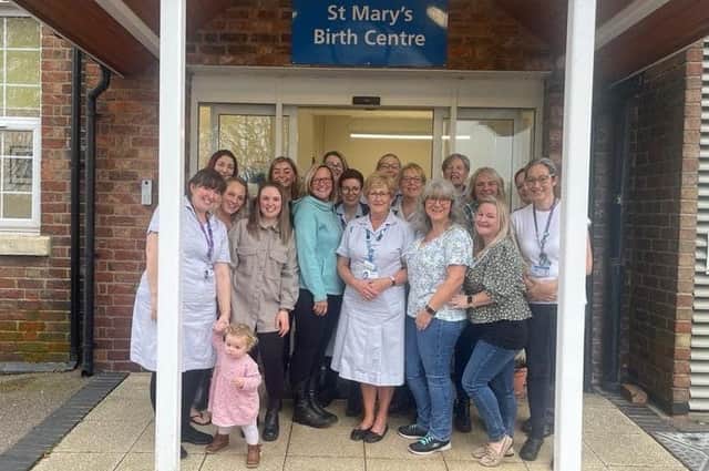 Midwifery care assistant Yvonne leaves St Mary's Birth Centre, at Melton, after more than 30 years