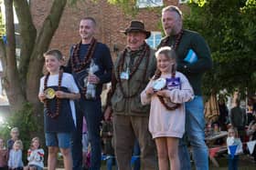 Winners and runners-up at last year's Vale Conker Championships 
PHOTO Chris Hardwick