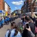 Crowds out in force for last year's St George's Day Parade in Melton Mowbray