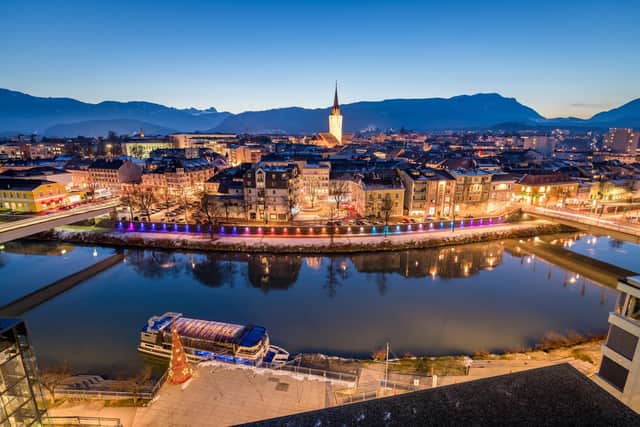 voco Villach has beautiful river and mountain views (photo: Michael Stabentheiner)