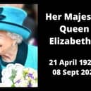 Her Majesty The Queen has died aged 96