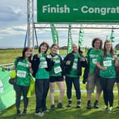 The Regal team complete the Mighty Hike for Macmillan